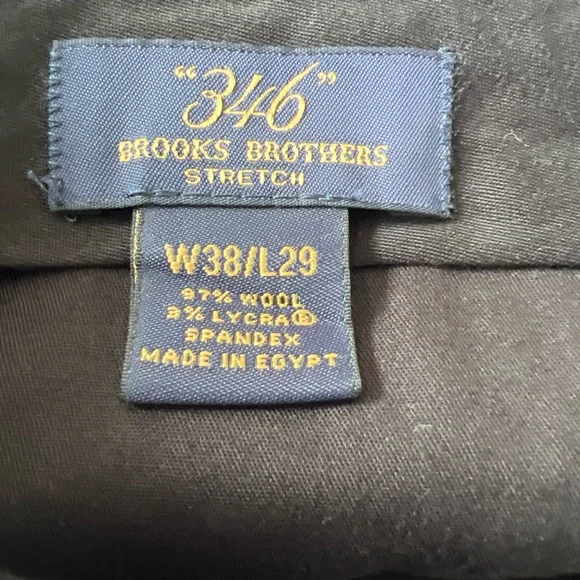 Brooks Brothers 346 Blazer Mens 45R Gray Wool Blend Suit Jacket Coat Set